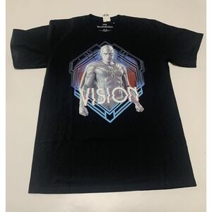 Marvel Studios‎ Wanda Vision Black T-Shirt in Size Medium NEW